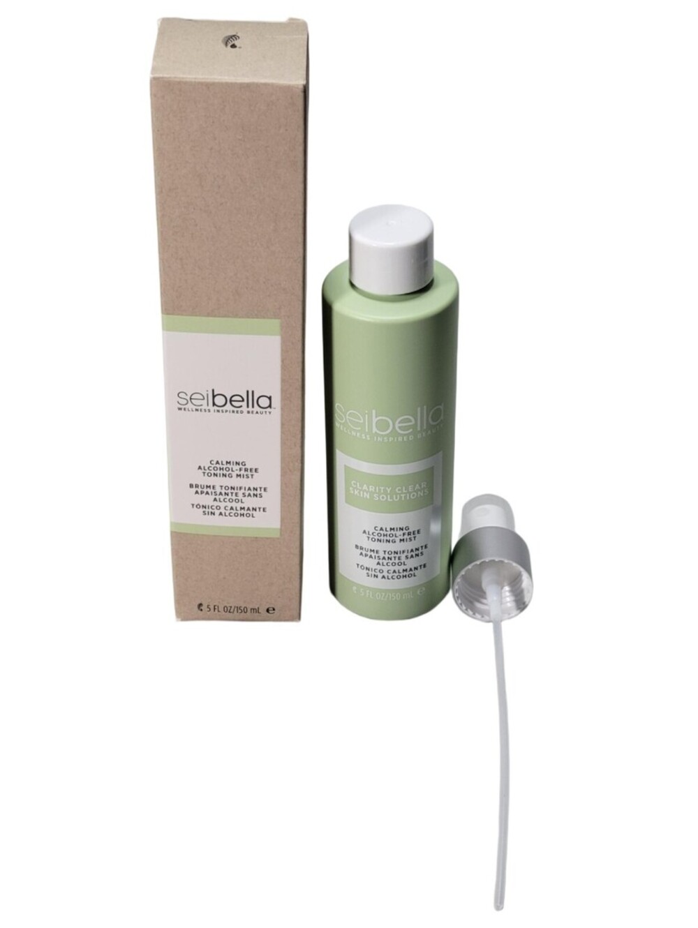 Melaleuca Sei Bella Clarity Clear Solutions Calming Alcohol Free Toning Mist 5oz